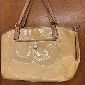 Vintage Coach Tote Bag